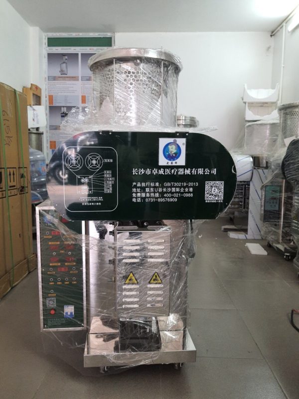 Máy sắc thuốc đóng túi tự động Hoa Đà 1 Máy sắc thuốc đóng túi tự động